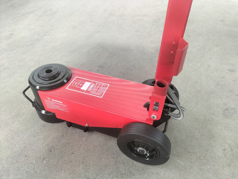 Red 80 Ton Hydraulic Floor Jack for Heavy-Duty Trucks and Trailers – Model PHL80