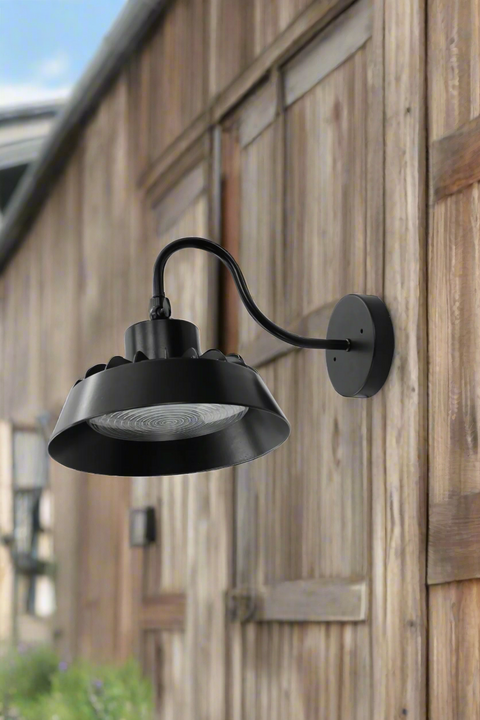 90W LED Gooseneck Barn Light for Outdoor Wall Mount
12600 Lumen LED Wall Light with Photocell Sensor
Commercial Grade Waterproof LED Barn Fixture