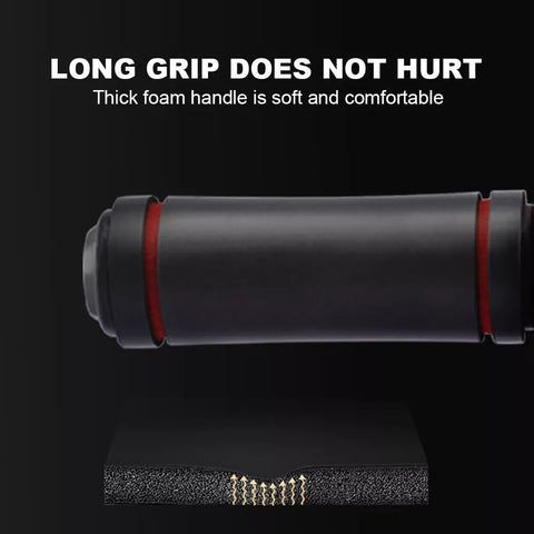 Dual-wheel ab roller with rebound assist – front view
Home workout ab roller with non-slip grips
Ab core trainer – side view with ergonomic handles
Ab wheel fitness roller in black with red detailing