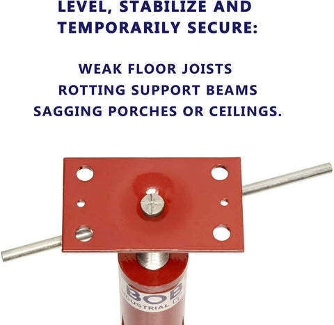 New Adjustable Jack Post Basement Support – Heavy Duty Steel Column for Foundation & Floor Repair - with 54 - 150″ ADJUSTABLE HEIGHT | Sold by Uncle Wiener's Wholesale