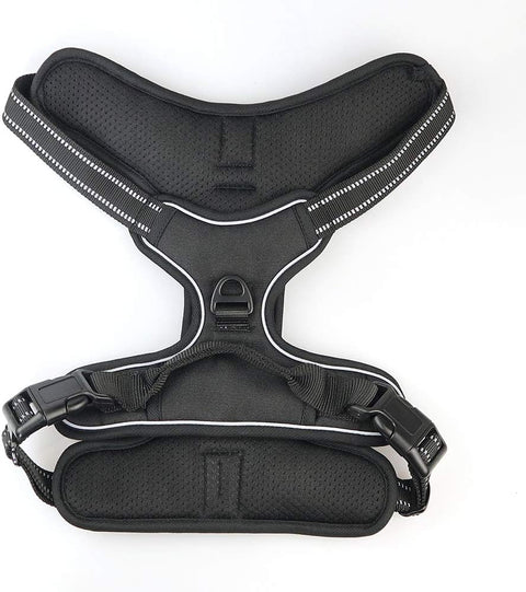 New Adjustable Reflective Anti - Pull Dog Harness – No - Pull Safety Vest with Reflective Strips - with Medium 26×30 cm | Sold by Uncle Wiener's Wholesale