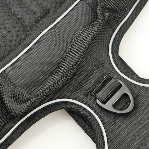 New Adjustable Reflective Anti - Pull Dog Harness – No - Pull Safety Vest with Reflective Strips - with Medium 26×30 cm | Sold by Uncle Wiener's Wholesale