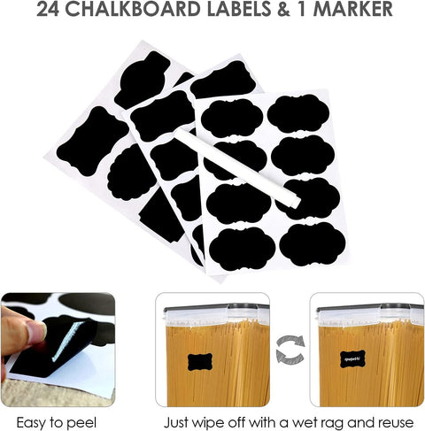 Side locking system of airtight dry goods storage container