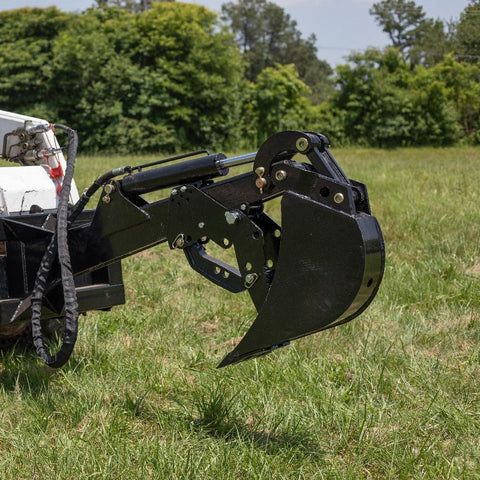 5-Position Backhoe Thumb Attachment – Side View with Bolts
Excavator Thumb Accessory Clamping Log – Kubota-Compatible
Universal Bolt-On Backhoe Thumb – Heavy-Duty Steel Jaw
Black Excavator Thumb Clamp Installed on Tractor Boom