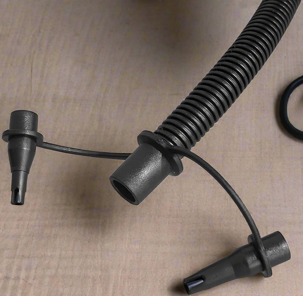 Bestway 12-Inch Air Hammer Pump – Product View
Dual-Action Manual Hand Pump with Hose
3-Valve Adapters for Inflatables – Bestway Pump
Portable Camping Hand Pump – Compact and Lightweight