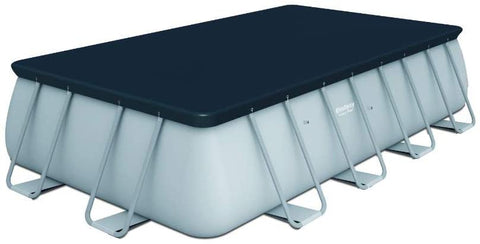 Bestway Steel Pro Max 16' x 8' x 48" Rectangular Above Ground Pool Set with Pump and Ladder