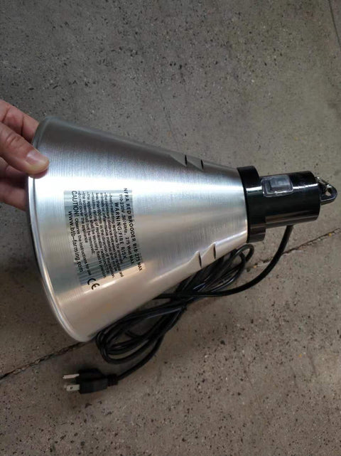 NEW Brooder Heat Lamp & Reflector - 275W & 575W Options! - with | Sold by Uncle Wiener's Wholesale