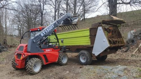 CAN LIFT TELEHANDLER TELESCOPIC 4WD WHEEL LOADER - SKID STEER ATTACHMENT with | Sold by Uncle Wiener's Wholesale