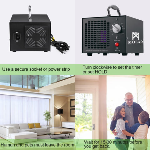 New Commercial Ozone Generator Air Purifier – Smoke, Mold & Mildew Removal Machine ST5G - with | Sold by Uncle Wiener's Wholesale