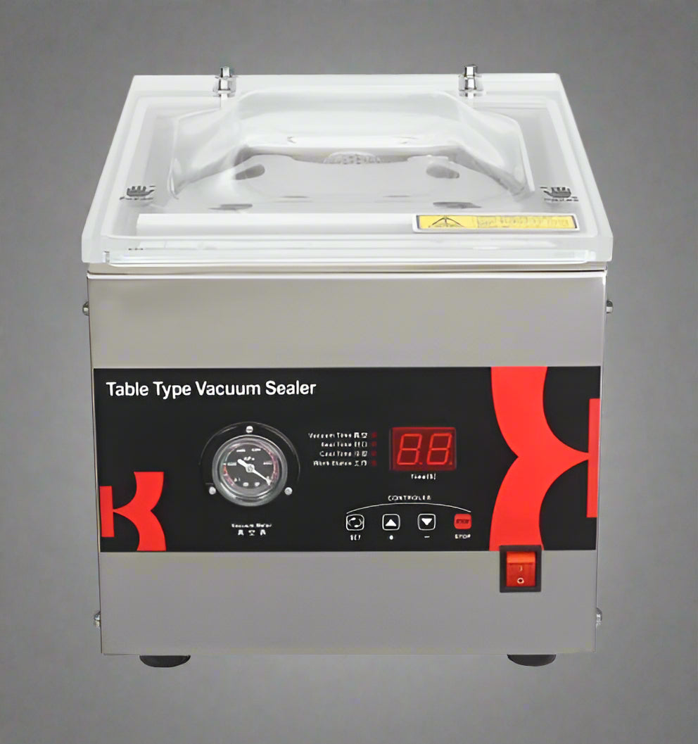 Commercial vacuum sealing machine single chamber
Stainless steel vacuum packer DZ260C
Food vacuum sealer for restaurant use
Single-chamber vacuum food packaging machine