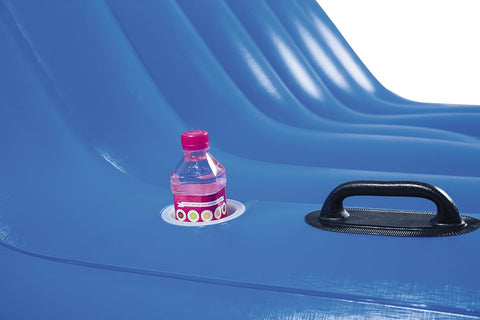 New Cooler Z Rock N Shade Island Inflatable Water Toy – Floating Lounge with Built - In Cooler & Canopy 43134 - with | Sold by Uncle Wiener's Wholesale