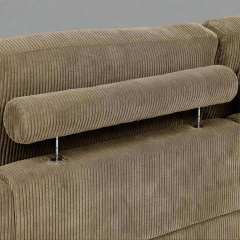 Oversized modular corduroy sofa with ottoman
Gray corduroy sectional sofa
Cream corduroy sofa with plush seating
Custom living room layout with ottoman
Deep seat cozy couch with corduroy fabric