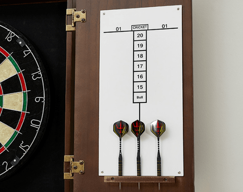 NEW DARTBOARD & CABINET SET DART TIP BOARD - with | Sold by Uncle Wiener's Wholesale