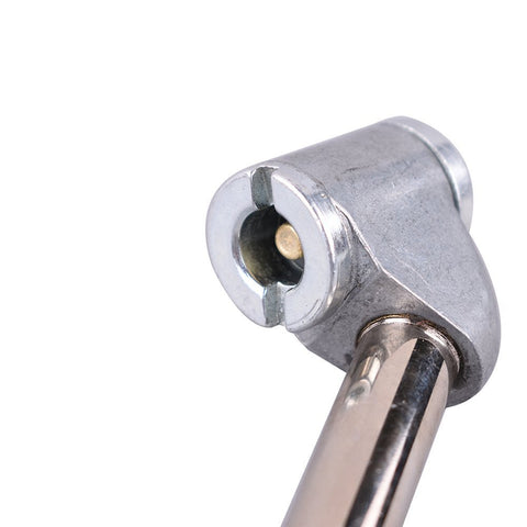 New Dual Chuck Extension Tire Gauge with Offset Head | SKU: TG186 - with | Sold by Uncle Wiener's Wholesale