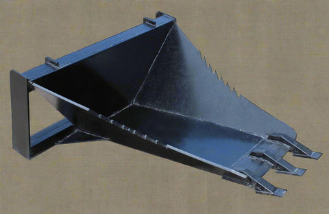 Heavy-Duty Stump Bucket for Skid Steer – Side View
Tree Digger Bucket with Serrated Edge and Teeth
Stump Removal Attachment for Landscaping
Extreme Skid Steer Root Bucket – Front Angle
Technical Diagram of Stump Bucket Attachment