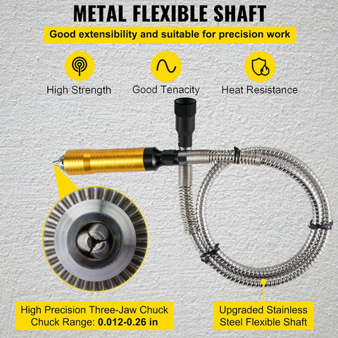 780W Flex Shaft Grinder with rotary carving attachments
Precision rotary tool for engraving and polishing
3-jaw chuck grinder for detailed crafting and modeling
Foot pedal speed-controlled grinder for jeweler use
AC-powered carving and grinding rotary tool kit