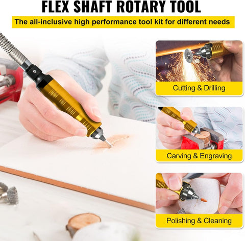 780W Flex Shaft Grinder with rotary carving attachments
Precision rotary tool for engraving and polishing
3-jaw chuck grinder for detailed crafting and modeling
Foot pedal speed-controlled grinder for jeweler use
AC-powered carving and grinding rotary tool kit