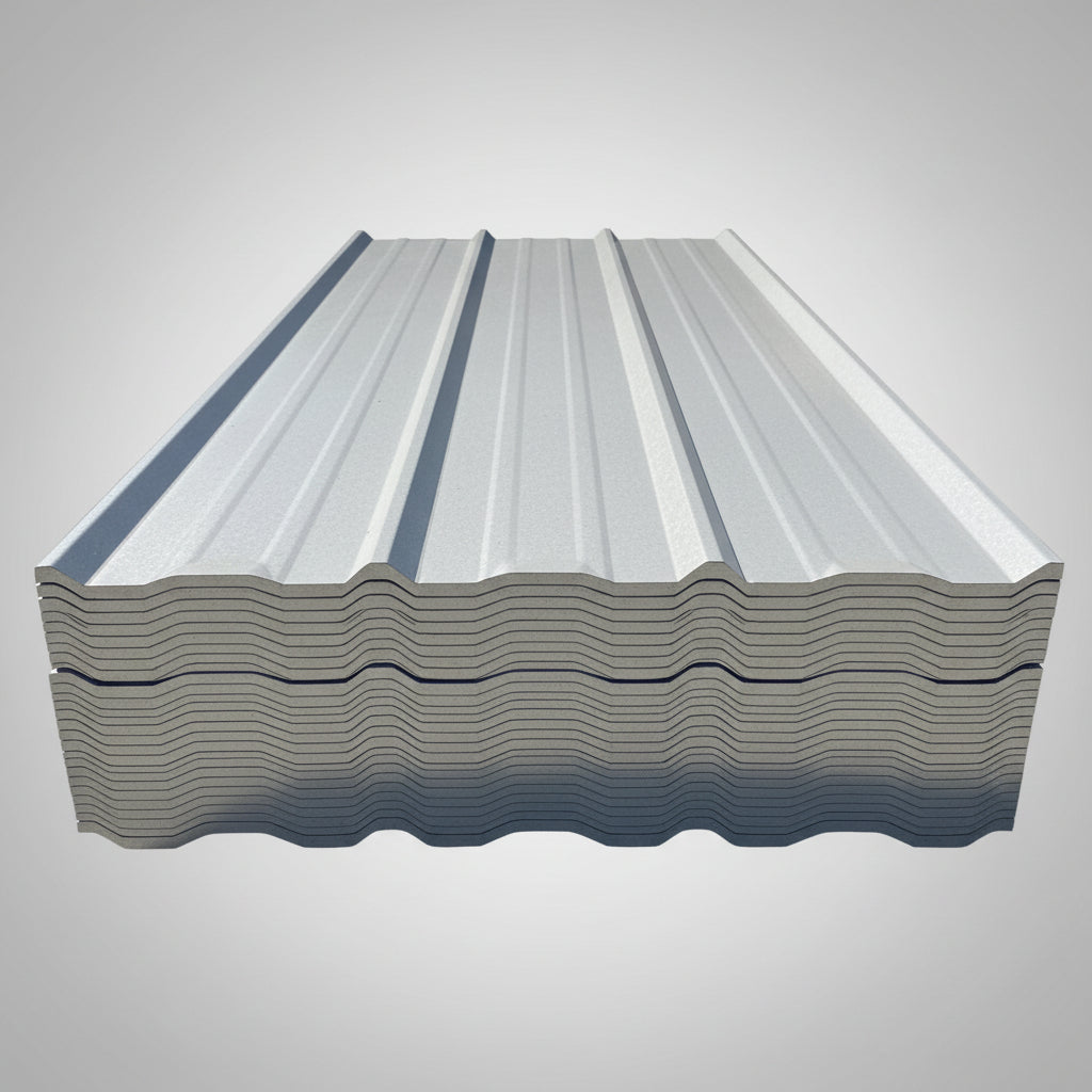 Galvanized steel siding – wave profile panel closeup
Corrugated galvanized metal panels – stacked view
8ft galvanized siding panel – warehouse angle
12ft wave steel panel – rustproof finish
Side-by-side profile view of corrugated and wave metal siding
Zoom in on the galvanized finish and edge detail