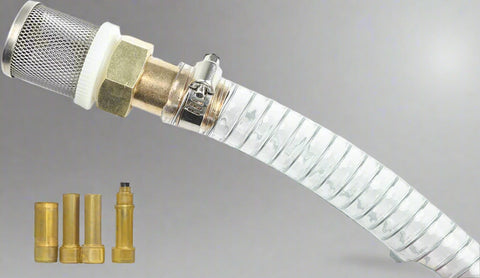 12V Fuel Transfer Pump Kit – Full Case View | Model S1180
Heavy-Duty Fuel Pump for Gas and Diesel – Components Displayed
Fuel Transfer Hose and Nozzle with Compact Pump Setup
Storage Box with Fuel Pump System for On-the-Go Use