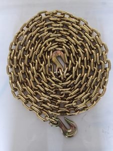 NEW Grade 70 Bulk Transport Chain – 3/8" & 5/16" | 25, 30, 60 & 90 FT Pails | Heavy - Duty Tie - Down Chain for Trucking & Cargo - with BULK CONTINUOUS LENGTH PAIL 60 FT 3/8″ | Sold by Uncle Wiener's Wholesale