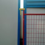 Heavy-Duty Galvanized Steel Fence Panel β Construction Safety Barrier