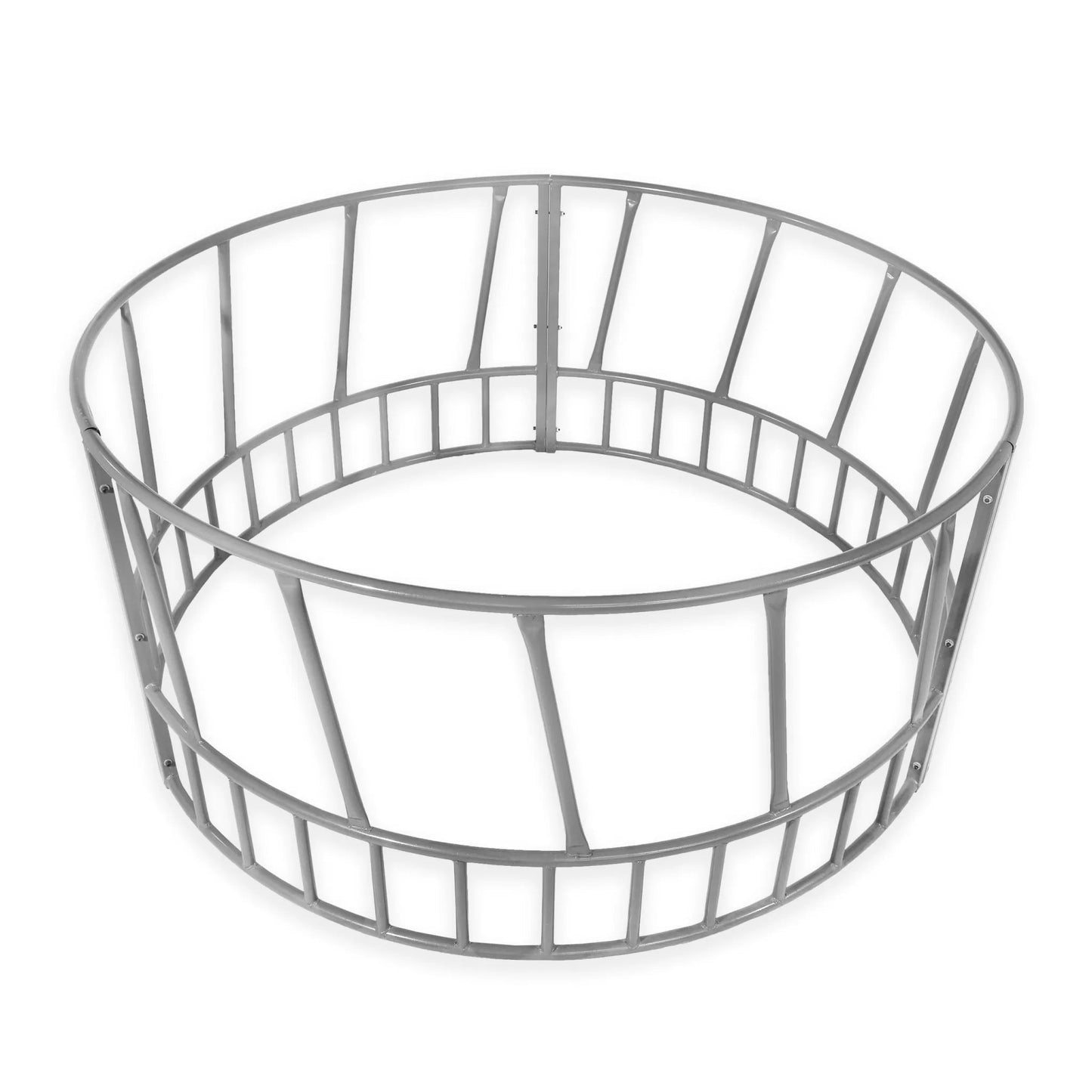 New Heavy - Duty Hay Ring Feeder for Cattle & Horses – Livestock Round Bale Feeder - with RING FEEDER 1018647 | Sold by Uncle Wiener's Wholesale