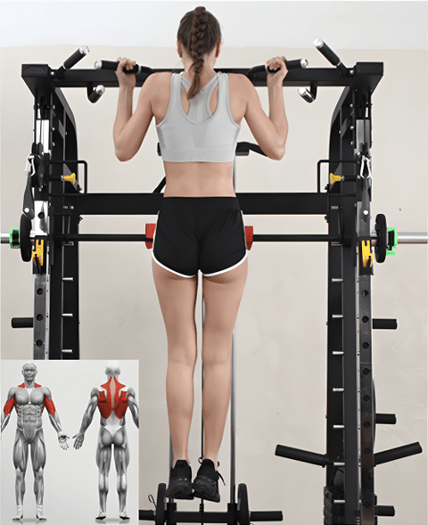 “Heavy-Duty Smith Machine Full Body Gym Setup”
“Smith Machine with Pull-Up and Dip Bar”
“Complete Smith Station with Dual Weight Stack”
“Home Gym Smith Machine Cage – Black Steel”