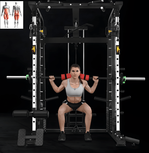 “Heavy-Duty Smith Machine Full Body Gym Setup”
“Smith Machine with Pull-Up and Dip Bar”
“Complete Smith Station with Dual Weight Stack”
“Home Gym Smith Machine Cage – Black Steel”