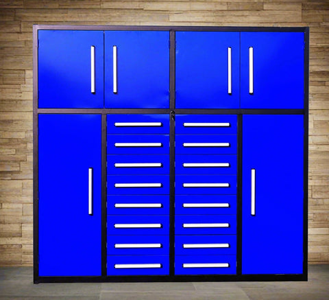 Heavy-Duty 32 Drawer Steel Tool Cabinet
Industrial 16 Drawer Steel Workbench Cabinet
Garage Steel Storage Cabinets for Tools
Red Heavy Duty Steel Tool Workbench
Blue Garage Workshop Storage Cabinets