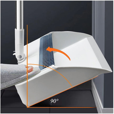 “Sweeper broom and dustpan set with upright stand – white and black”
“Compact broom set with stainless steel handle for home and office”
“Ergonomic dustpan with long handle broom for convenient storage”