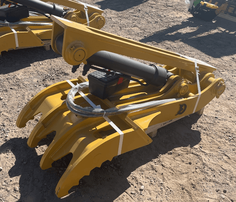 HYDRAULIC EXCAVATOR THUMB GRAPPLE - Excavator Attchment with 10 - 15 Ton | Sold by Uncle Wiener's Wholesale