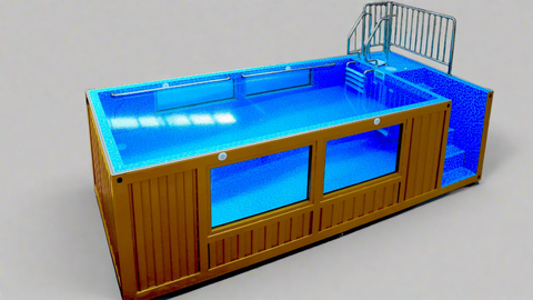 “Modern 20ft sea container pool in backyard with filtration system”
“Indoor 40ft shipping container swimming pool with viewing glass”
“Above-ground modular pool built from repurposed shipping container”