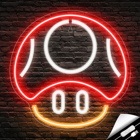 LED Neon Wall Signs – Fun USB-Powered Designs for Man Cave, Game Room, and Bar Decor