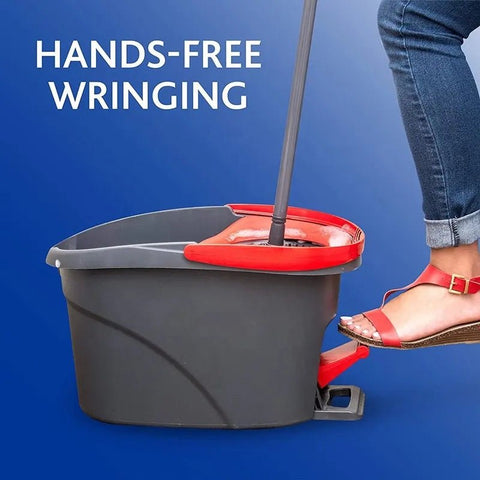 NEW Microfiber Spin Floor Mop & Bucket S3146 - with | Sold by Uncle Wiener's Wholesale