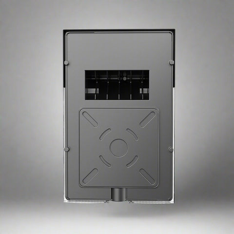 Mini LED wall pack light 30W with selectable color temperature
Outdoor LED building light IP65 black housing
Compact LED wall fixture for security lighting