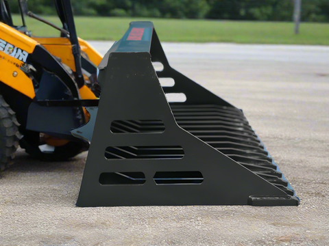 Mini skid steer rock bucket attachment front view
Heavy-duty MP600 mount rock bucket for compact loaders
Mini loader bucket for rock and debris sorting
Compact skid steer rock bucket with steel teeth
Side angle of mini rock bucket for landscape clearing