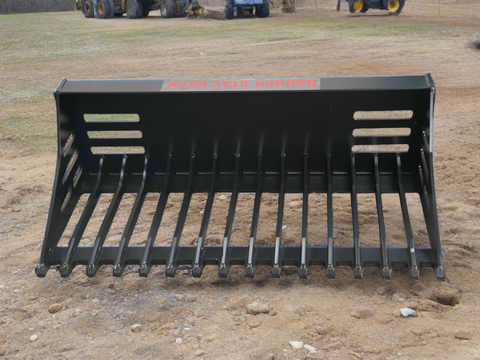 Mini skid steer rock bucket attachment front view
Heavy-duty MP600 mount rock bucket for compact loaders
Mini loader bucket for rock and debris sorting
Compact skid steer rock bucket with steel teeth
Side angle of mini rock bucket for landscape clearing