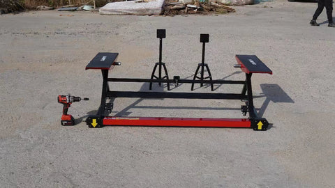 New Mobile 3300 LBS Car Hoist Lift – Compact & Heavy Duty – SKU1176340 - with | Sold by Uncle Wiener's Wholesale
