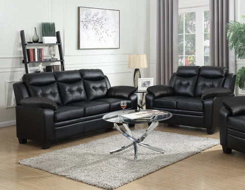 “Black leatherette 3-piece sofa set in modern living room”
“Gray leatherette sofa with tufted backrest and armrests”
“1-seater armchair in black leatherette with plush cushion”
“3-seater tufted leatherette couch in gray finish”
“Modern 3-piece sofa set including sofa, loveseat, and armchair”
