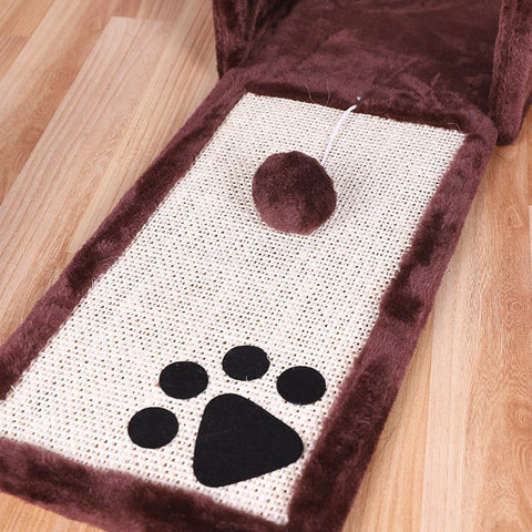 New New Cat Scratching Pad & Play Post – Durable Cat Scratcher with Interactive Play AMCT04 - with | Sold by Uncle Wiener's Wholesale