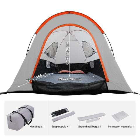 New Pickup Truck Tent with Rain Layer & Carry Bag – Available in 65"x65"x67" and 79"x65"x67" - with TTHC01 - 65" x 65" x 67" | Sold by Uncle Wiener's Wholesale