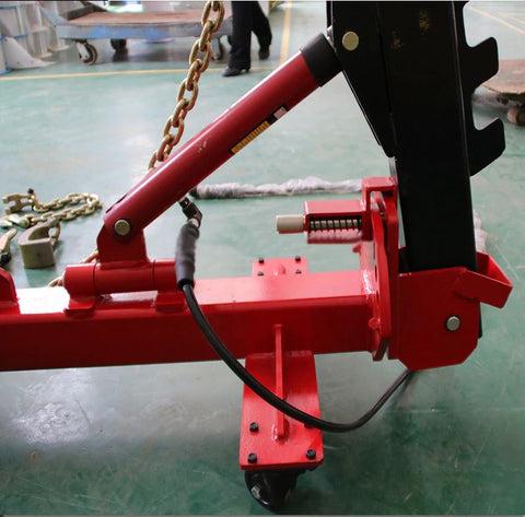 Portable 10-ton auto body frame puller red model F1000 side view
Complete auto frame straightening set with air pump hose and coupler
L-shaped frame puller tool setup for body shop repair
Pneumatic pump connected to vehicle frame puller in garage
Heavy-duty red portable frame puller with control handle F1000