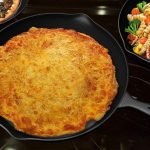 3-piece cast iron skillet set with 10-inch, 8-inch, and 6-inch pre-seasoned cookware for indoor and outdoor cooking