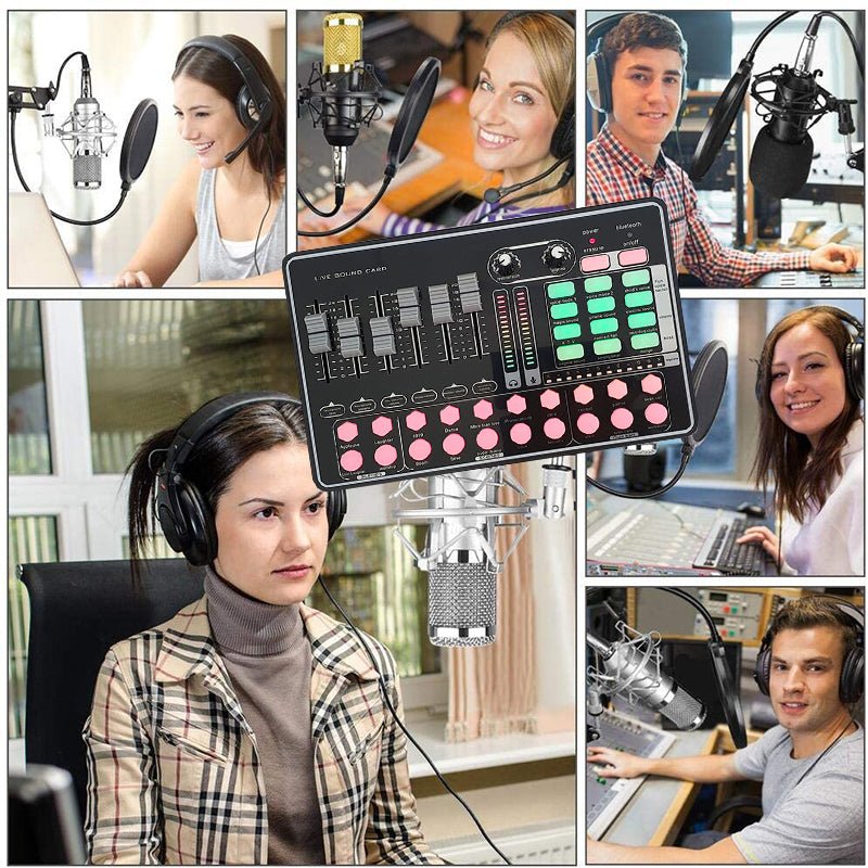 New Professional Condenser Recording Studio Microphone Set – High Quality Audio Kit GAM800H - with | Sold by Uncle Wiener's Wholesale