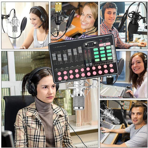 New Professional Condenser Recording Studio Microphone Set – High Quality Audio Kit GAM800H - with | Sold by Uncle Wiener's Wholesale