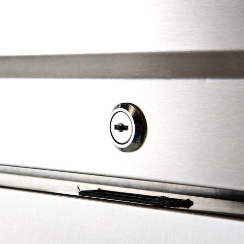 • “3 door stainless steel commercial freezer”
• “Interior view of commercial fridge shelving”
• “Digital temperature display for commercial freezer”
• “Heavy-duty caster wheels on restaurant freezer”
• “Lockable stainless door for commercial kitchen fridge”