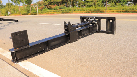 New Skid Steer Log Splitter Attachment – 35.4" Hydraulic Stroke Front Blade Design SU22500 - with | Sold by Uncle Wiener's Wholesale