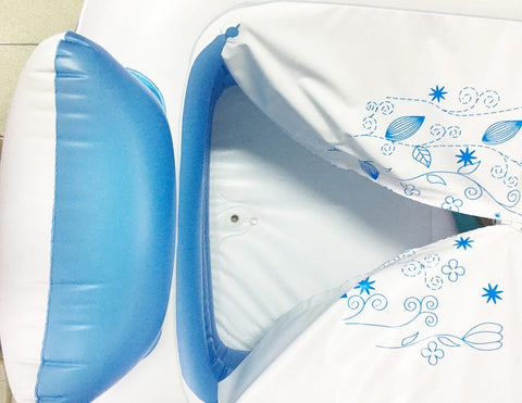 New Twin Inflatable Bath Tub Spa with Pump – Portable Relaxation & Hydrotherapy 332021 - with | Sold by Uncle Wiener's Wholesale