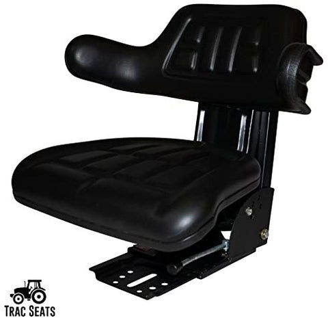 New Waffle Style Tractor Seat with Suspension – Universal Replacement for Lawn Mowers & Tractors 123YY8 - with | Sold by Uncle Wiener's Wholesale