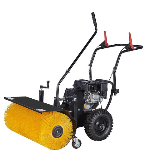 New Walk - Behind Snow & Ground Sweeper β 31.5" Width, 196cc LIFAN Engine | SKU: K600 - with | Sold by Uncle Wiener's Wholesale